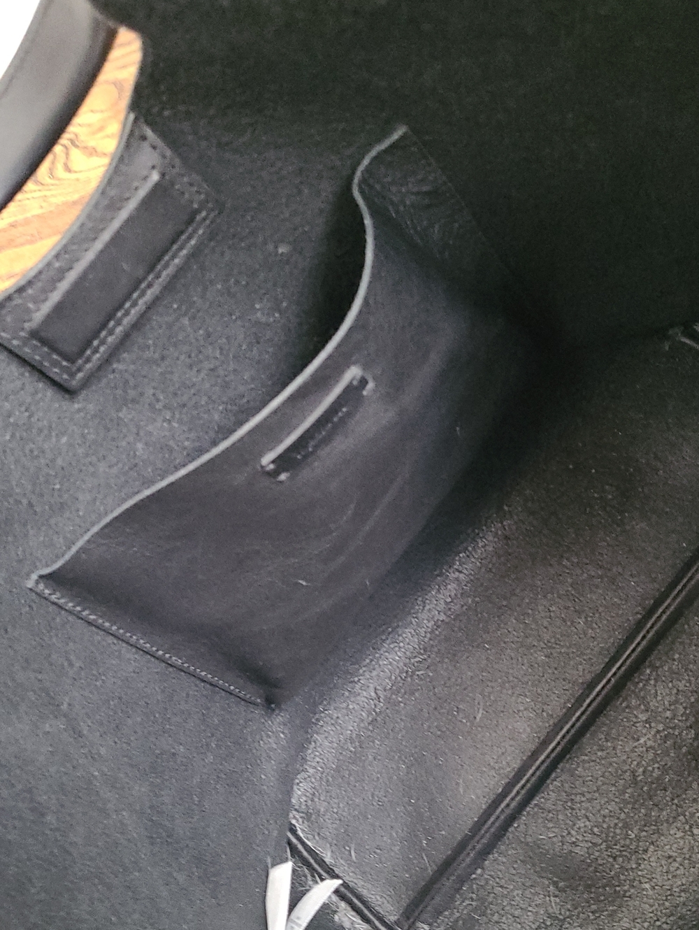 Madewell The Sydney Cutout Tote in Leather in True Black - Picture 5 of 8